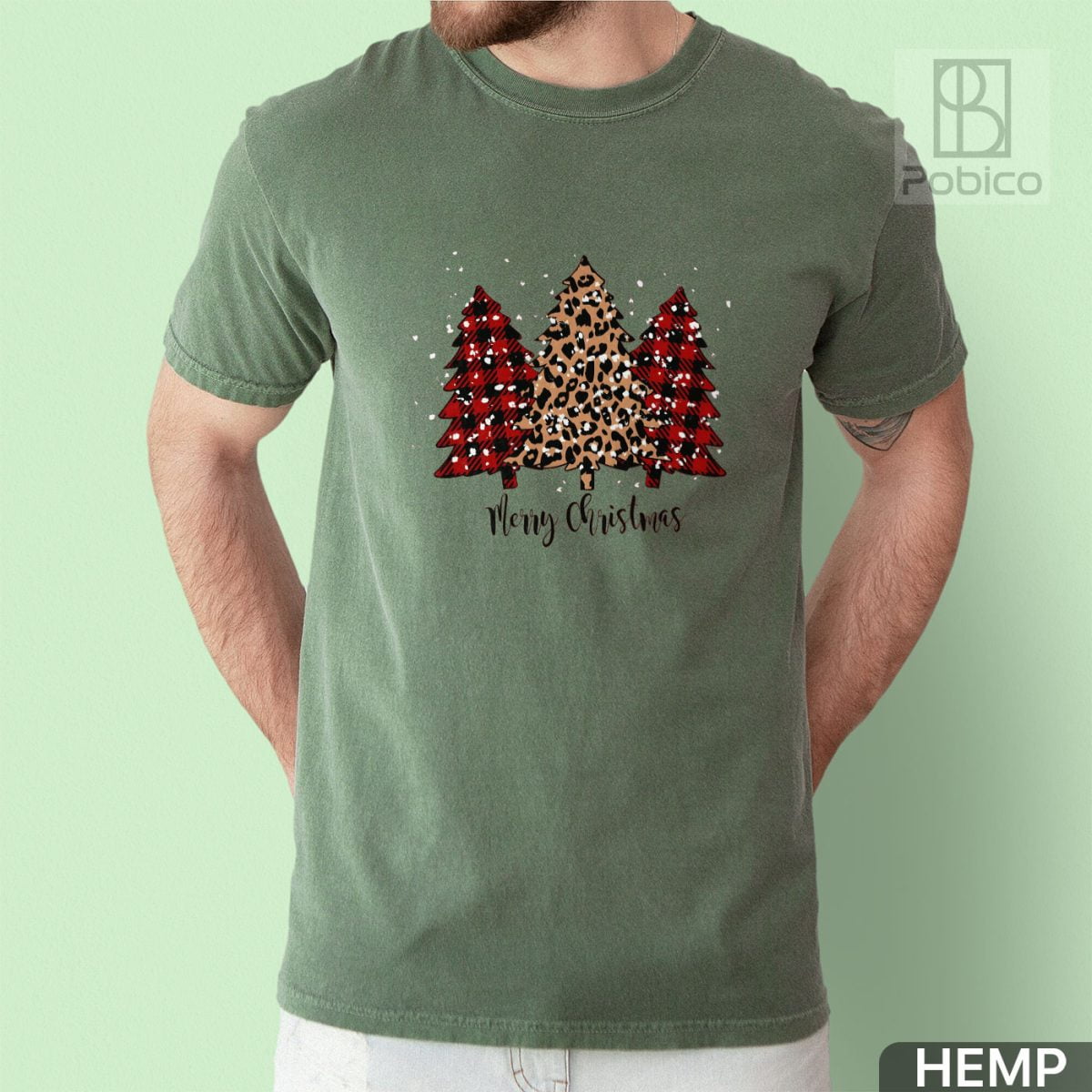 Buffalo-Plaid-Christmas-T-shirt,Merry-Christmas-Shirt-3