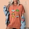 Christmas-Santa-Elf-Gaming-Controllers-Snowman-Shirt-2