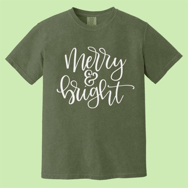 Christmas-Shirts-Merry-and-Bright-Shirt-Xmas-Holiday-1