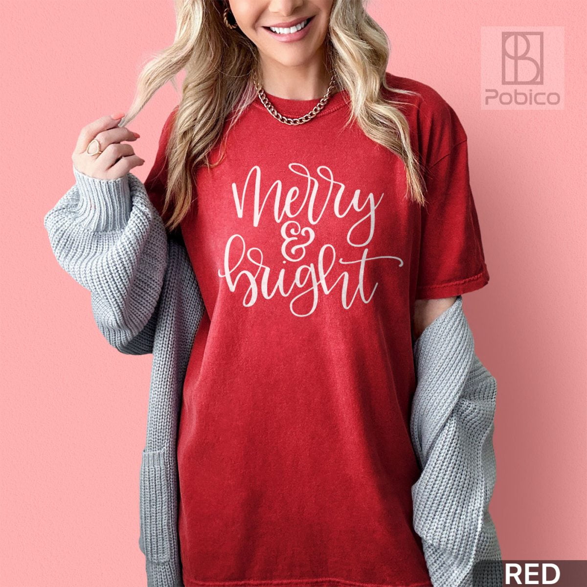 Christmas-Shirts-Merry-and-Bright-Shirt-Xmas-Holiday-2