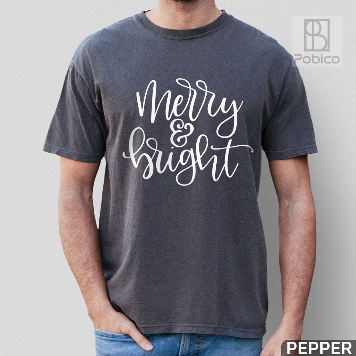 Christmas-Shirts-Merry-and-Bright-Shirt-Xmas-Holiday-3