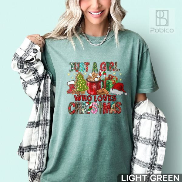 Just-A-Girl-Who-Loves-Christmas-Shirt-2