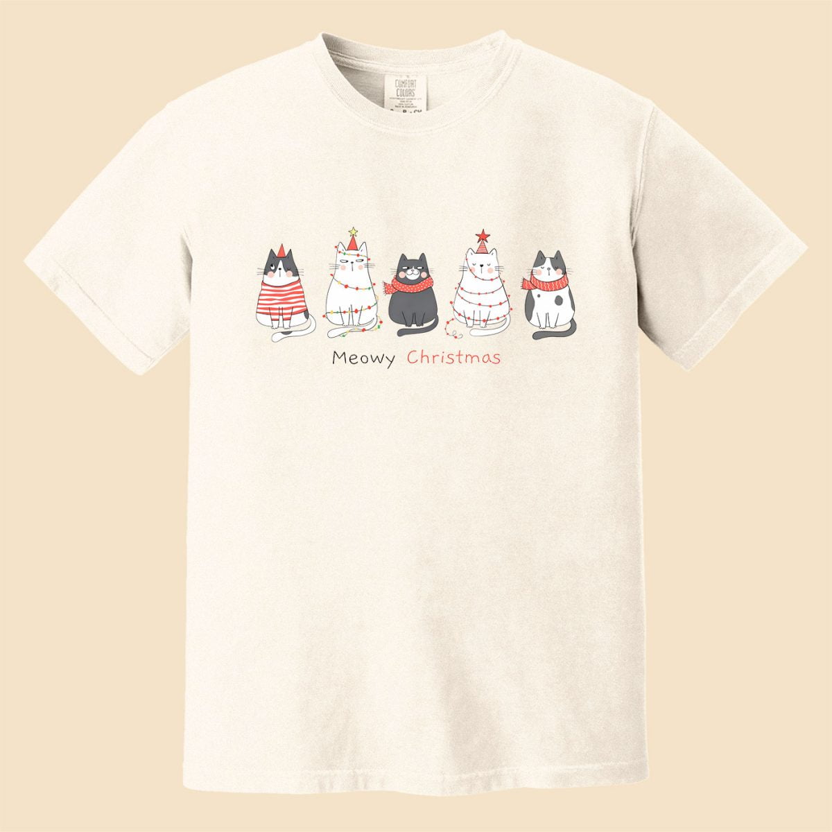 Meowy-Christmas-Shirt,-Christmas-Cat-Lover-Shirt-1