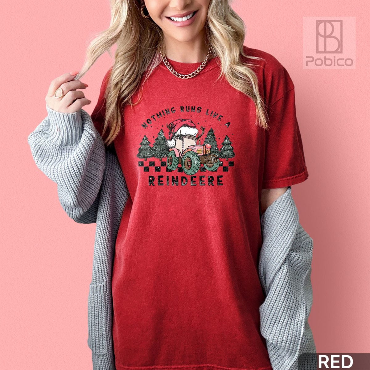 Nothing-Runs-Like-A-Reindeer-Christmas-Shirt-2