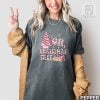 Oh-Christmas-Tree-Shirt,-Pink-Tree-&-Cake-Christmas-Shirt-2