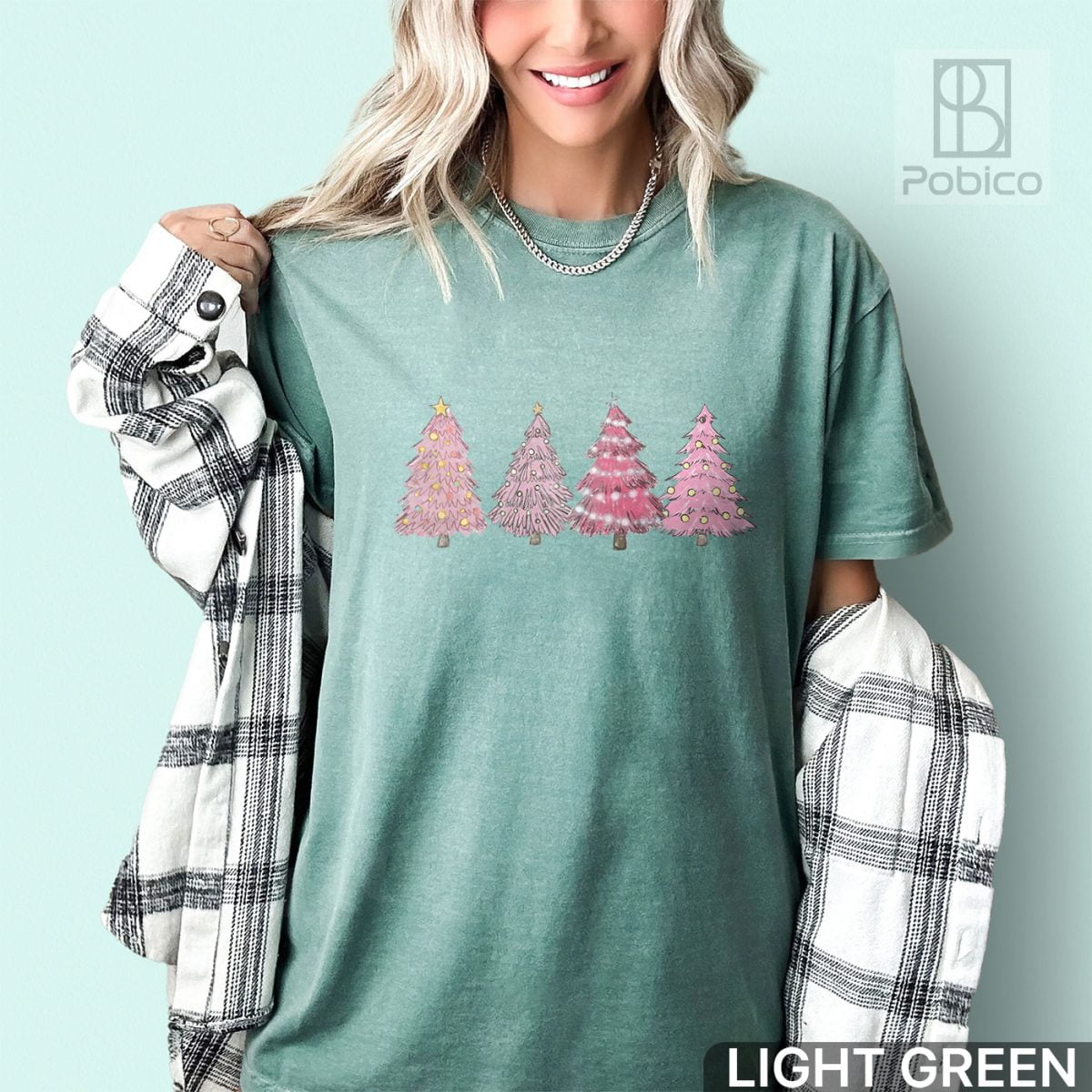 Pink-Christmas-Tree,Christmas-Shirt-2