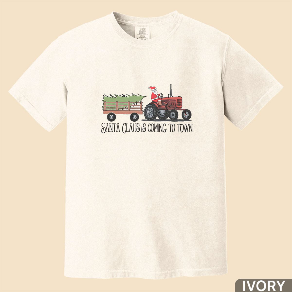 Santa-Claus-Tractor-Christmas-Shirt-Festive-Holiday-Shirt-1